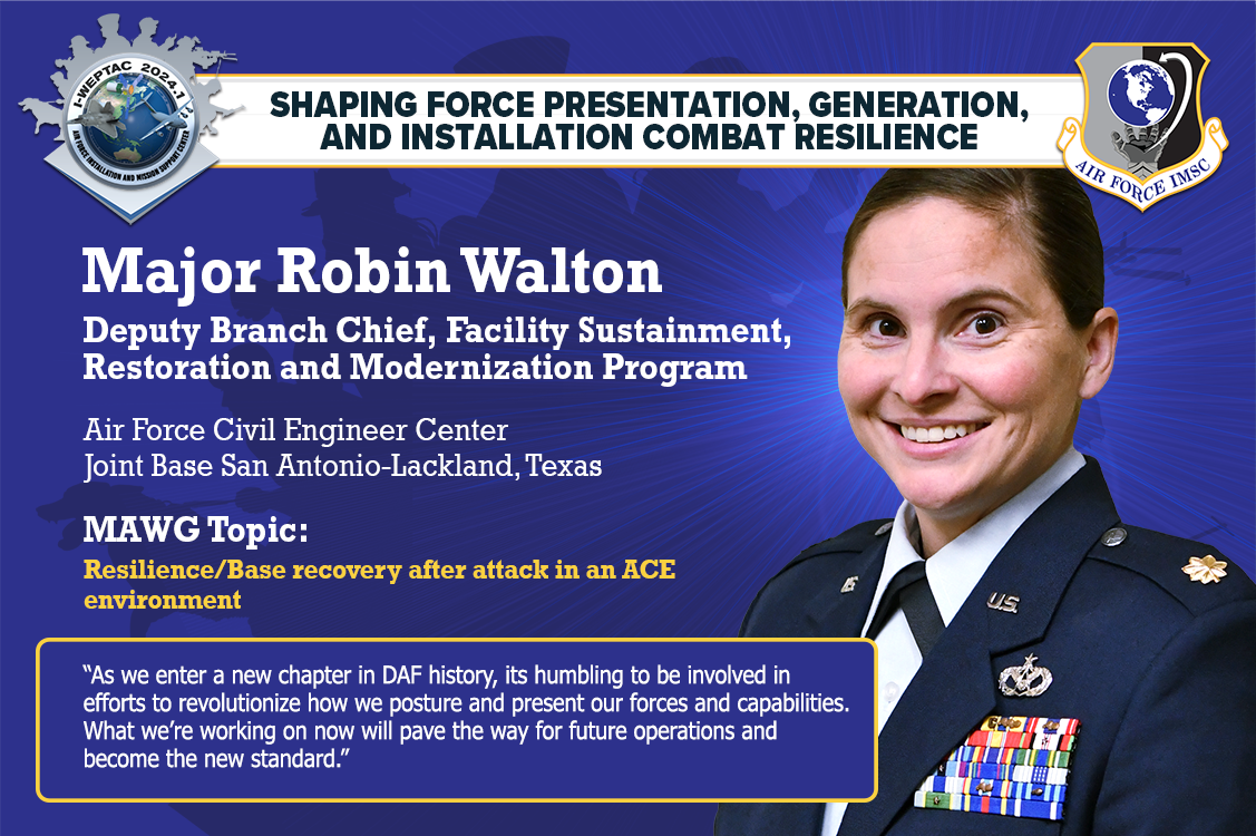 Major Robin Walton, MAWG 3 Chair